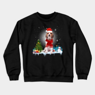 Funny Beagles Christmas T-shirt Crewneck Sweatshirt